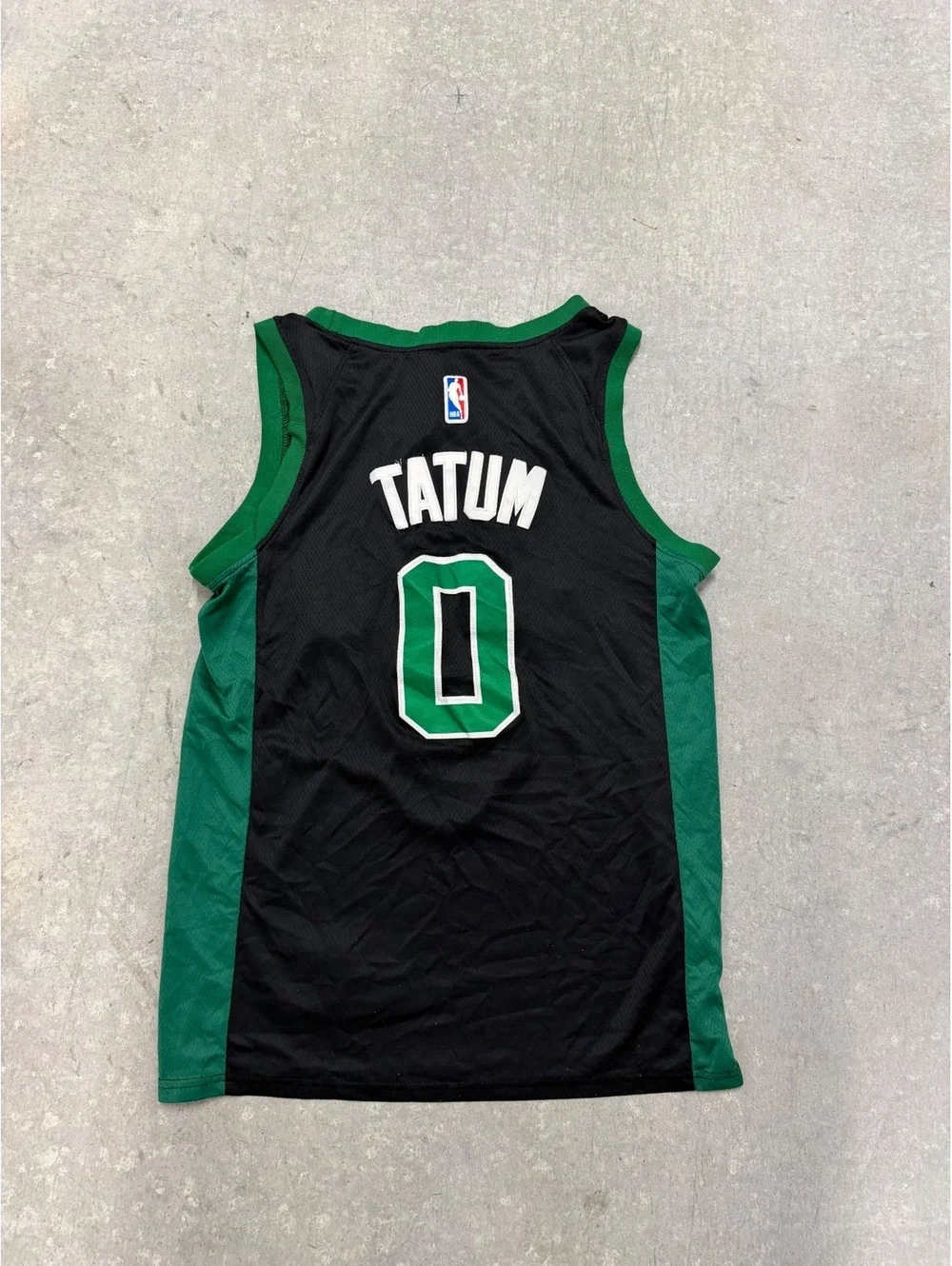 Jordan Boston Celtics Jayson Tatum #0 Statement Edition Jersey Mens XL Black